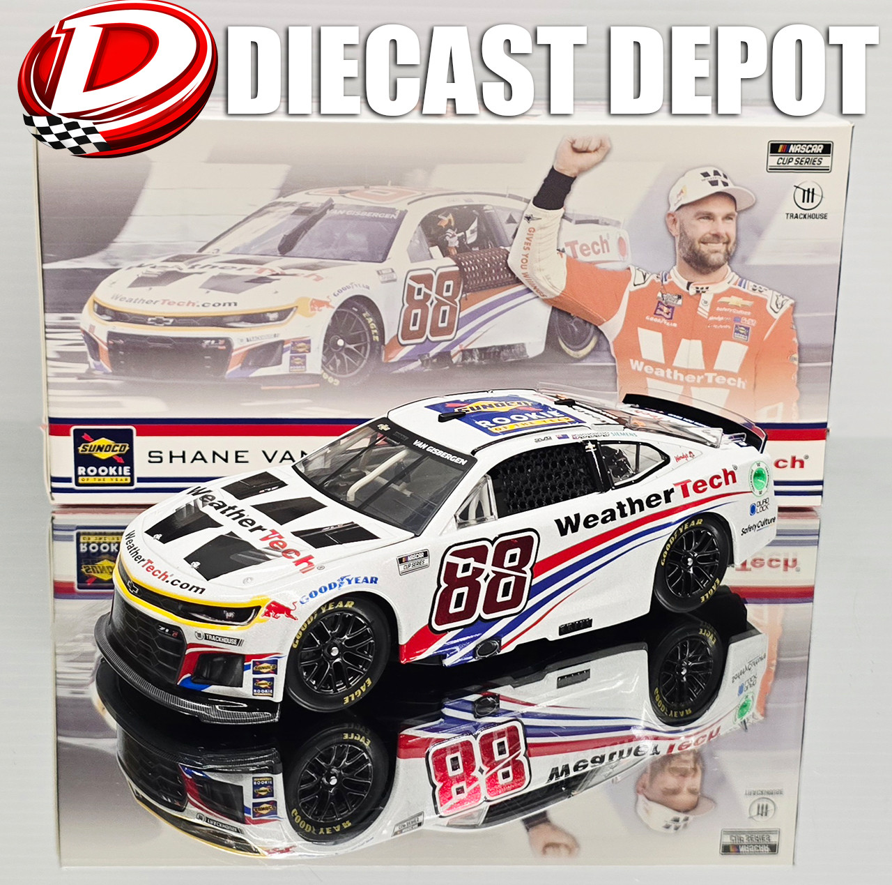 SHANE VAN GISBERGEN 2025 ROOKIE OF THE YEAR WEATHERTECH *GALAXY