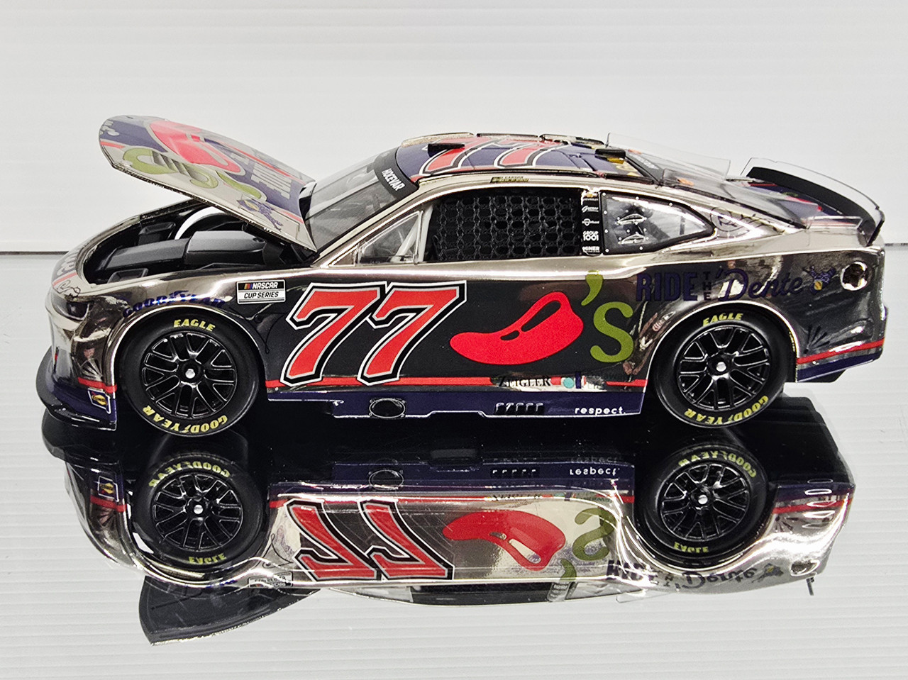 carson Ed Hardy X Ken Carson Xman Mens Rhinestone Zip Hoodie Black