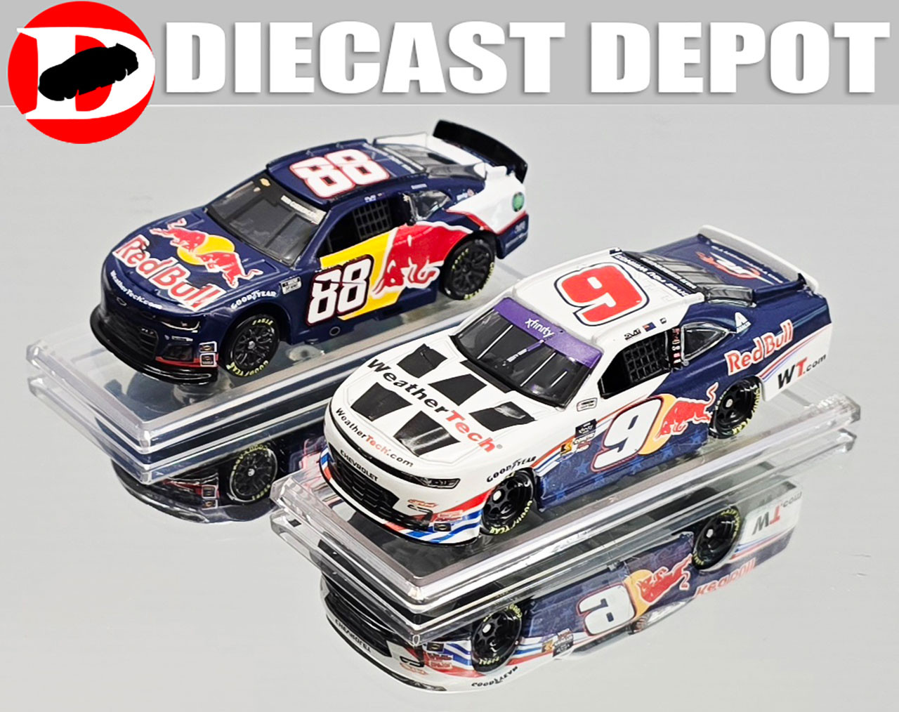 AUTOGRAPHED SHANE VAN GISBERGEN 2025 RED BULL 1/24 ACTION DIECAST