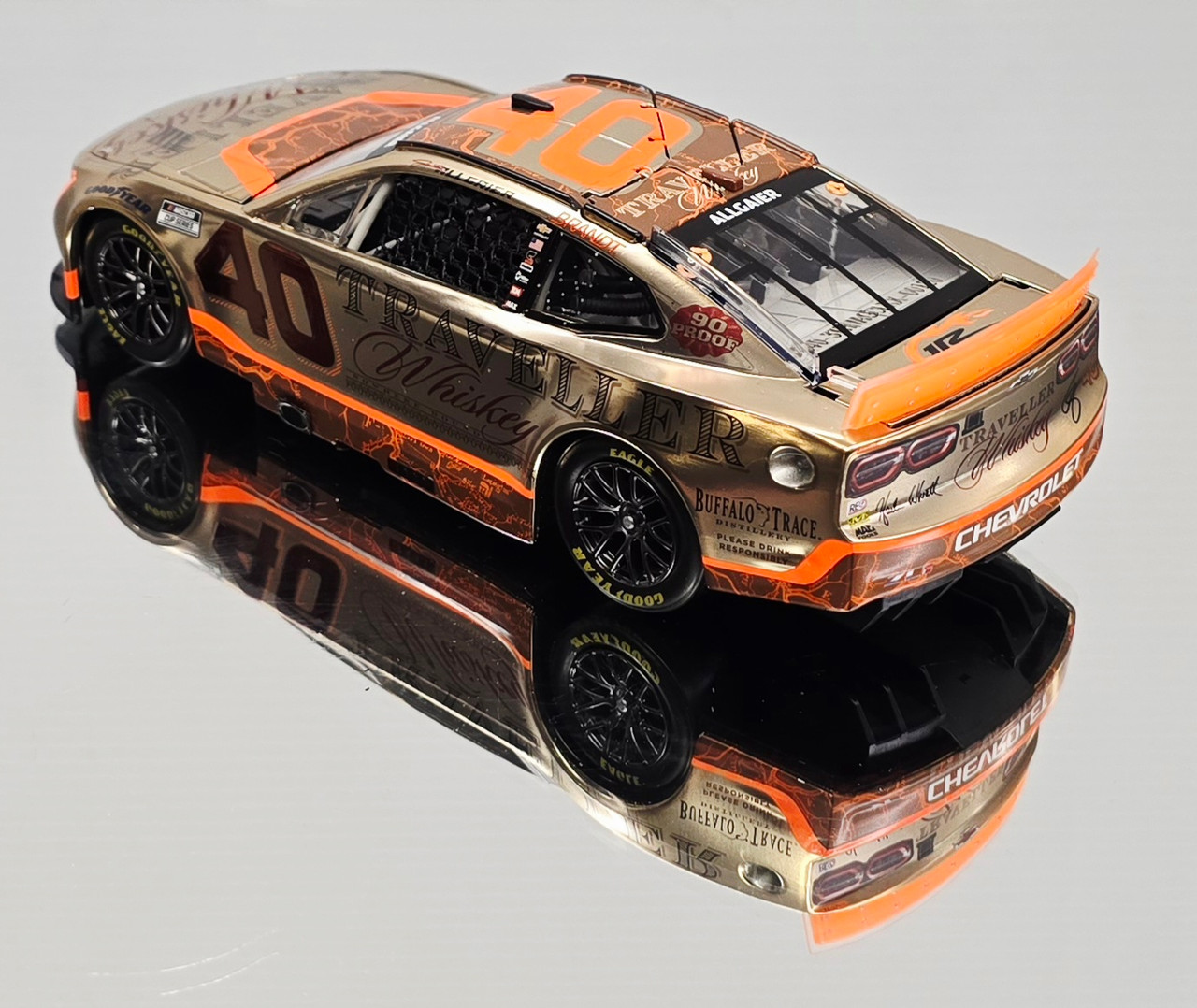 JUSTIN ALLGAIER 2025 TRAVELLER WHISKEY COLOR CHROME 1/24 ARC