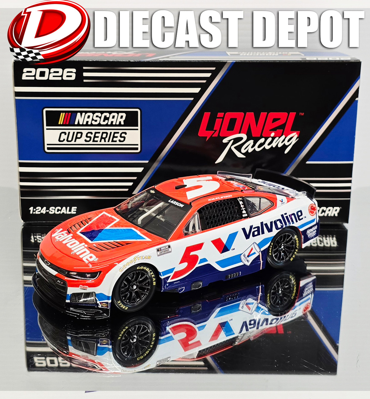 KYLE LARSON 2026 VALVOLINE 1/24 ARC DIECAST