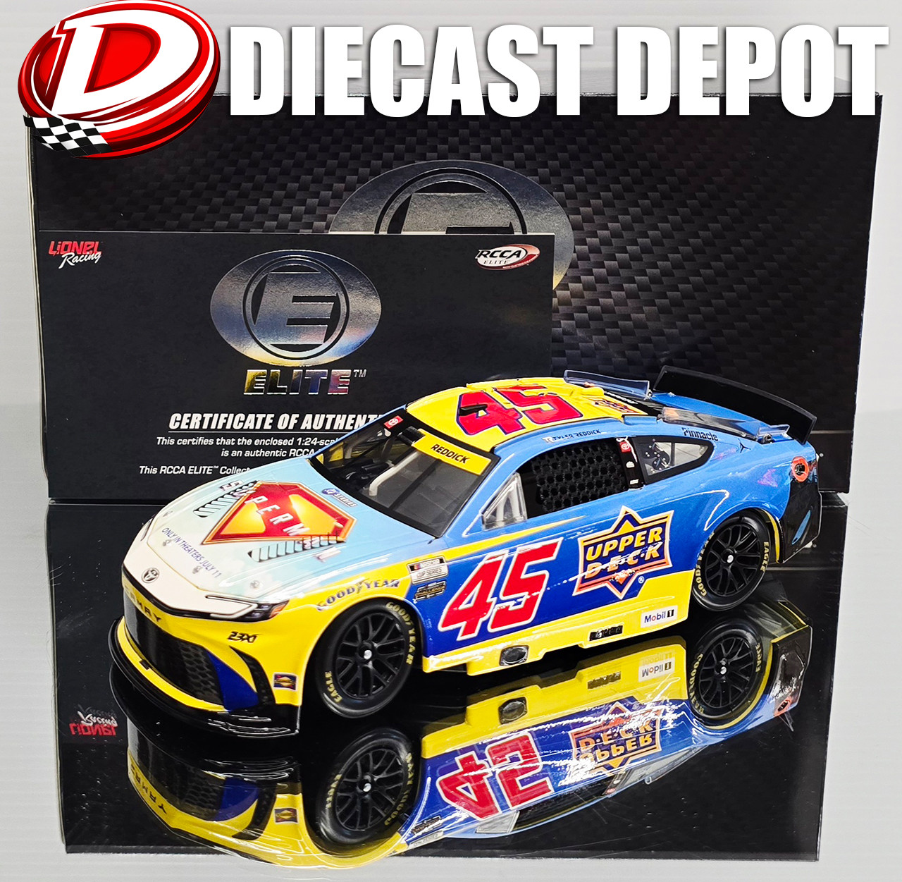 TYLER REDDICK 2025 UPPER DECK/ SUPERMAN 1/24 ELITE DIECAST