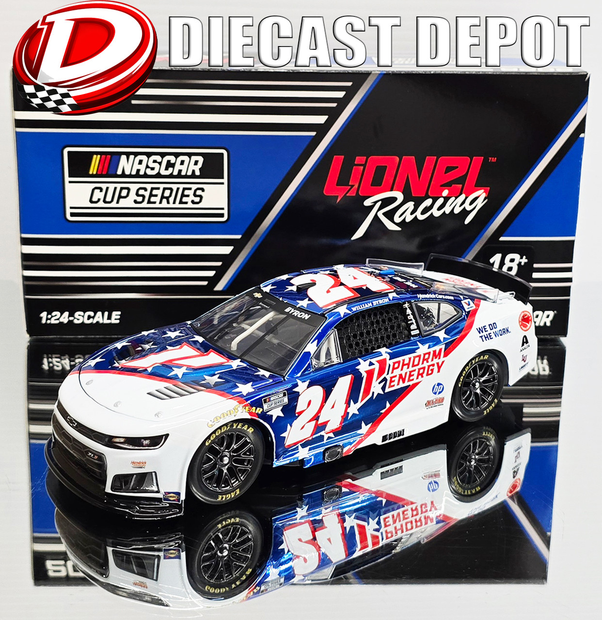 WILLIAM BYRON 2026 PHORM ENERGY *COLOR CHROME* 1/24 ARC DIECAST