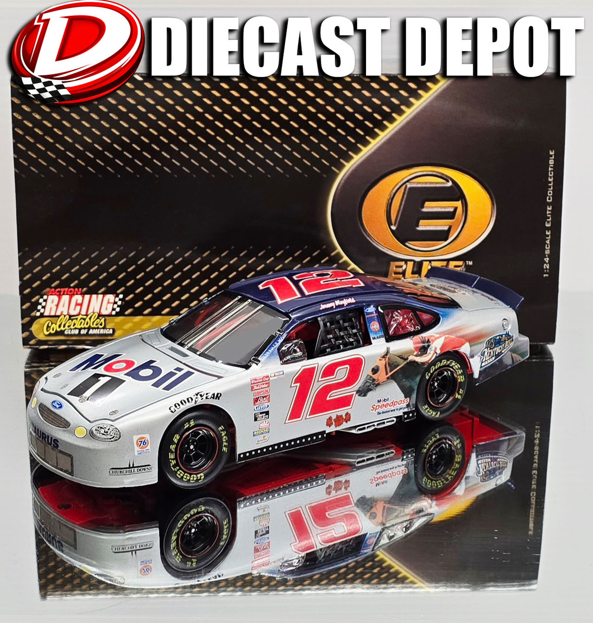 JEREMY MAYFIELD 1999 MOBIL ONE/ 125TH KENTUCKY DERBY 1/24 RCCA