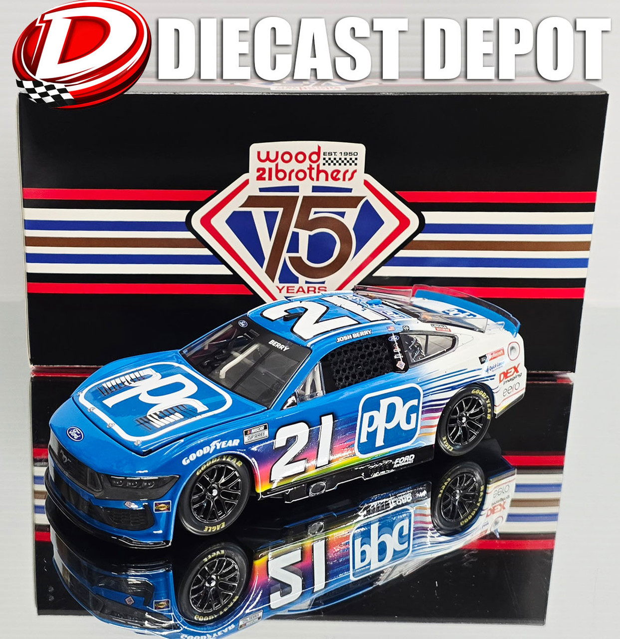 JOSH BERRY 2025 PPG 1/24 ARC DIECAST