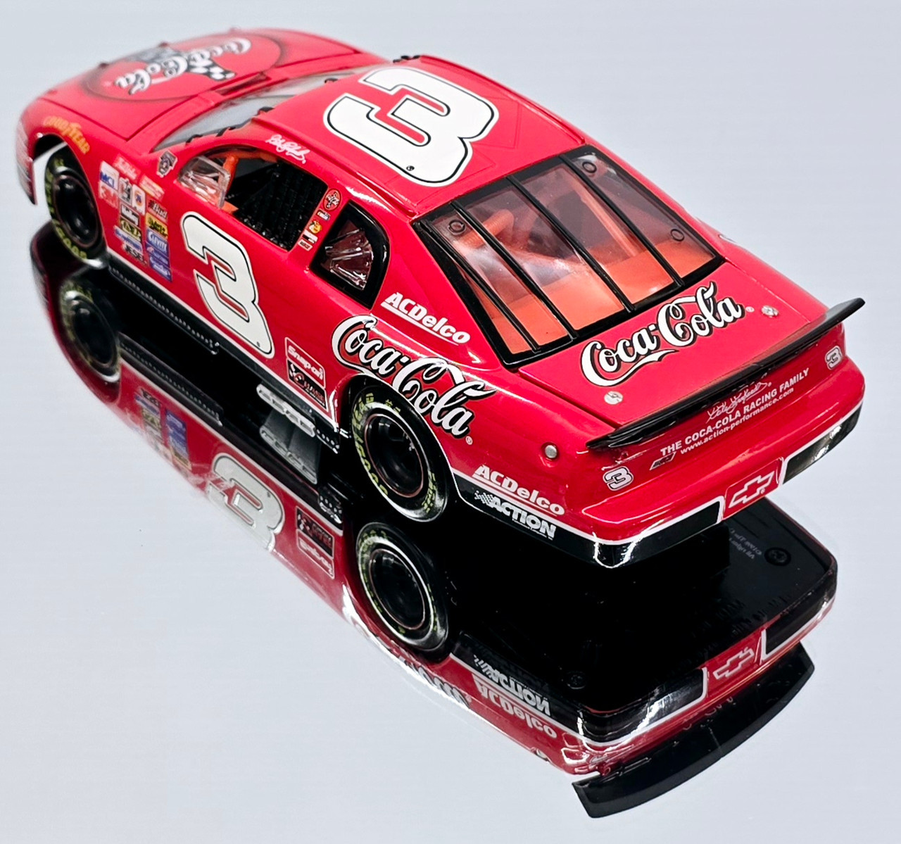 DALE EARNHARDT SR 1998 COCA-COLA #3 COKE MONTE CARLO 1/24 ACTION