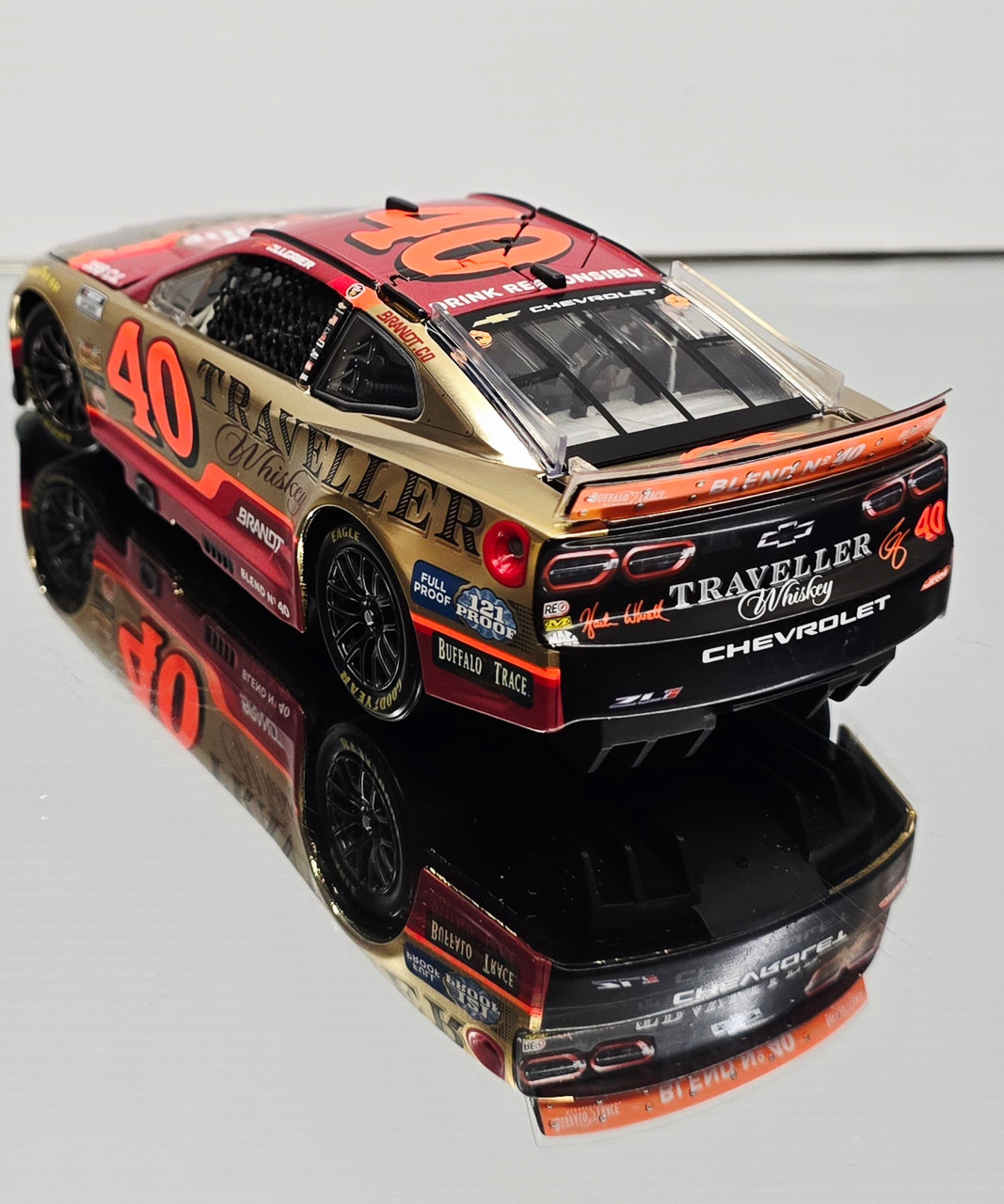 JUSTIN ALLGAIER 2026 TRAVELLER WHISKEY *COLOR CHROME* 1/24 ARC DIECAST