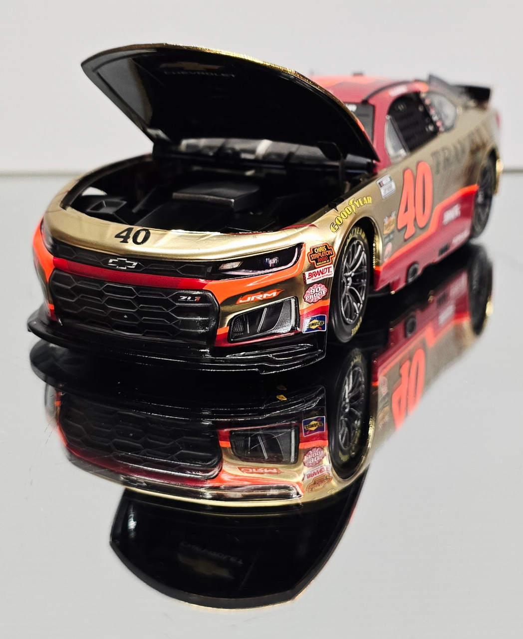 JUSTIN ALLGAIER 2026 TRAVELLER WHISKEY *COLOR CHROME* 1/24 ARC DIECAST