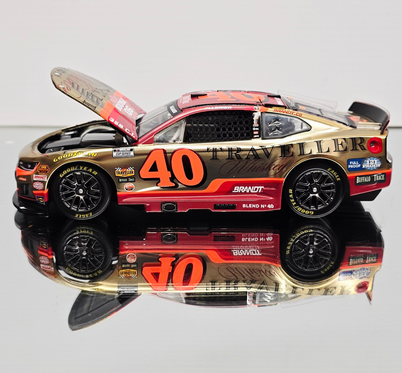 JUSTIN ALLGAIER 2026 TRAVELLER WHISKEY *COLOR CHROME* 1/24 ARC DIECAST