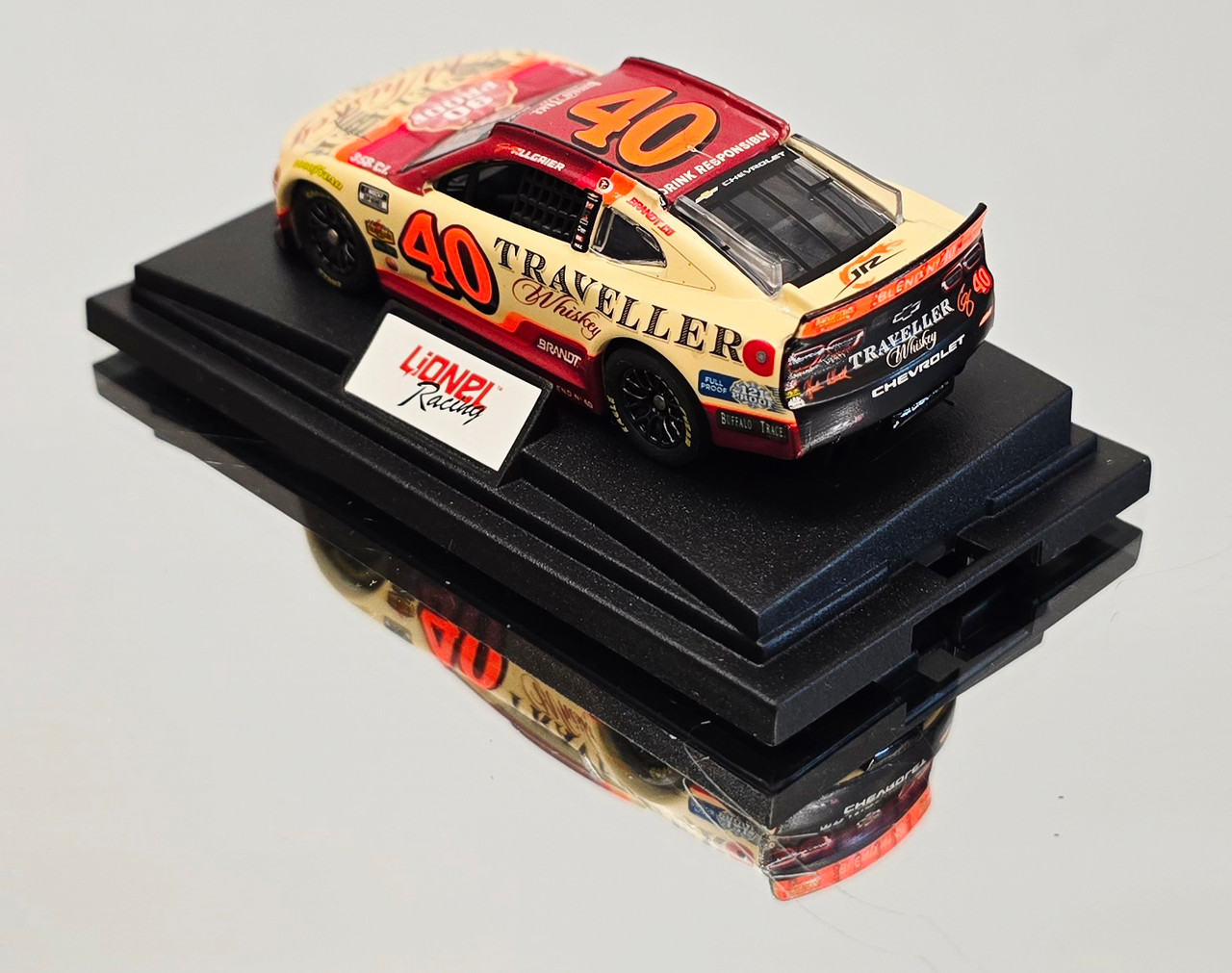 JUSTIN ALLGAIER 2026 TRAVELLER WHISKEY 1/64 ARC DIECAST W/ ACRYLIC