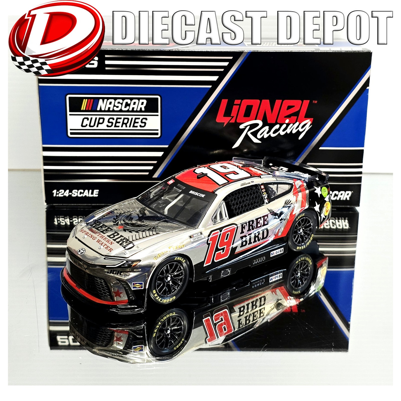 CHASE BRISCOE 2026 FREE BIRD *COLOR CHROME* 1/24 ARC DIECAST