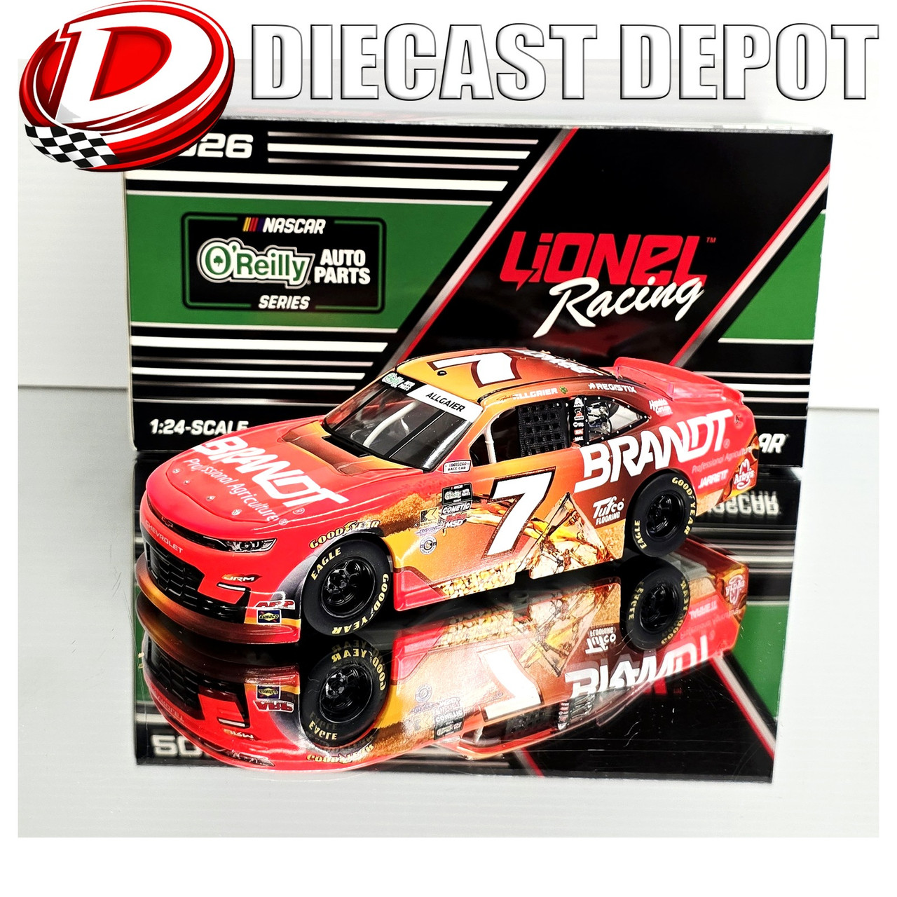 JUSTIN ALLGAIER 2026 BRANDT WHISKEY 1/24 ARC DIECAST