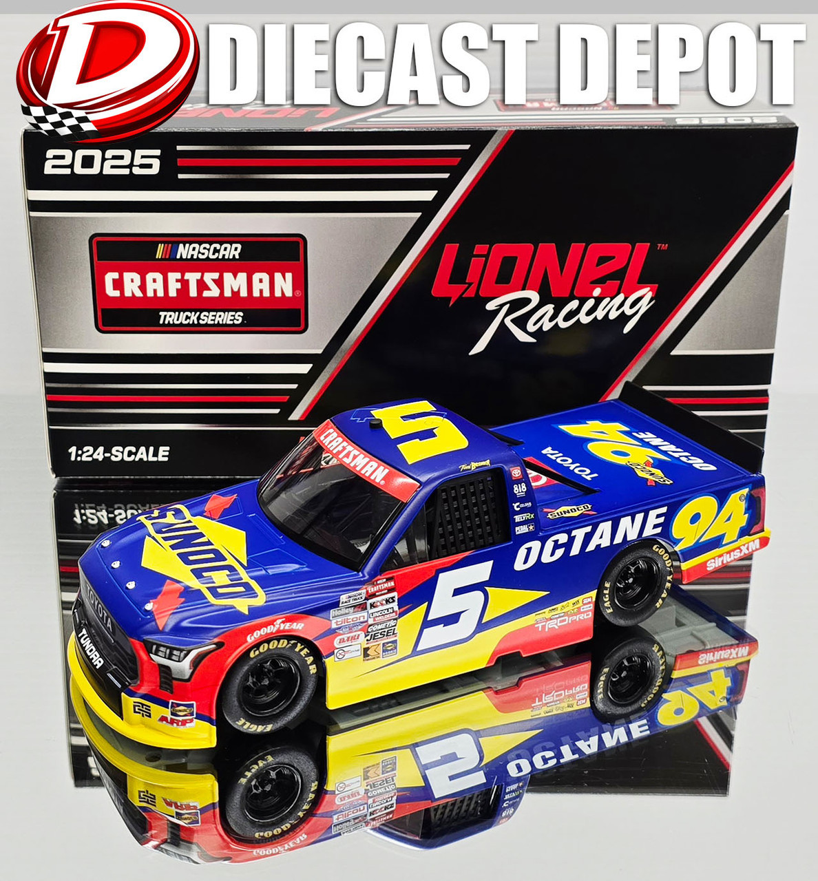 TONI BREIDINGER 2025 SUNOCO TRUCK COMBO- 1/24 & 1/64 ARC DIECASTS