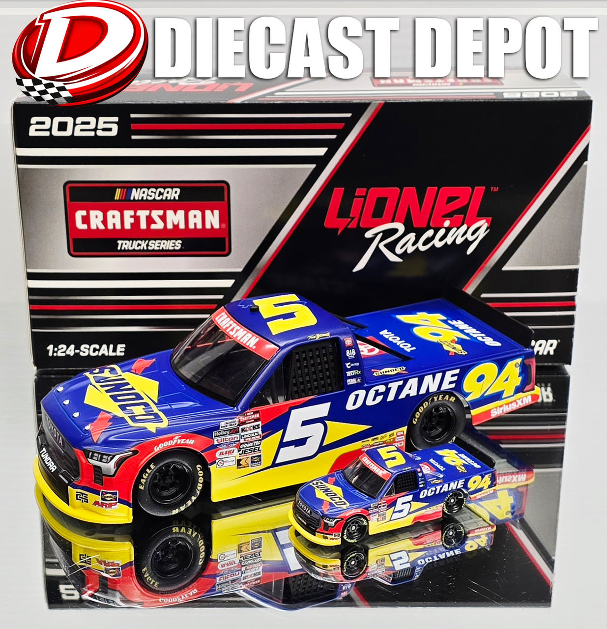 TONI BREIDINGER 2025 SUNOCO TRUCK COMBO- 1/24 & 1/64 ARC DIECASTS