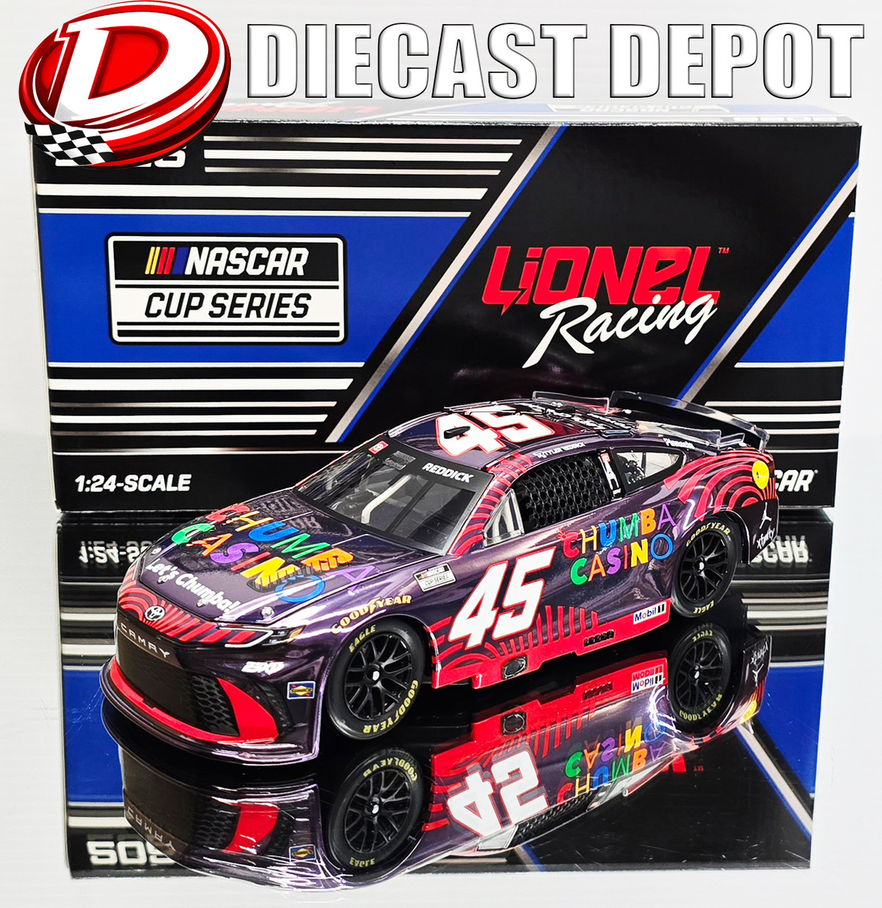 TYLER REDDICK 2026 CHUMBA CASINO *COLOR CHROME* 1/24 ARC DIECAST