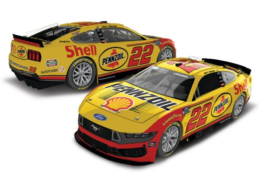 JOEY LOGANO 2026 SHELL PENNZOIL *COLOR CHROME* 1/24 ARC DIECAST