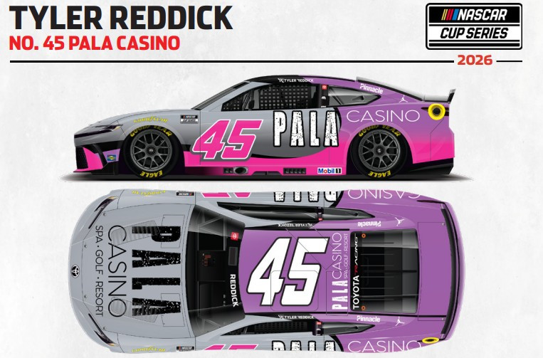 TYLER REDDICK 2026 PALA CASINO 1/24 ARC DIECAST (ADVANCED ORDER)