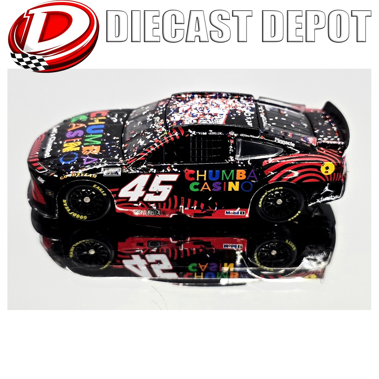 TYLER REDDICK 2026 DAYTONA 500 WIN CHUMBA CASINO RACED VERSION 1