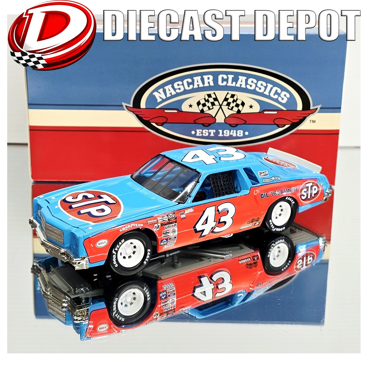 PETTY FAMILY 75 YEARS OF RACING *DIAMOND* 1/24 ARC DIECAST
