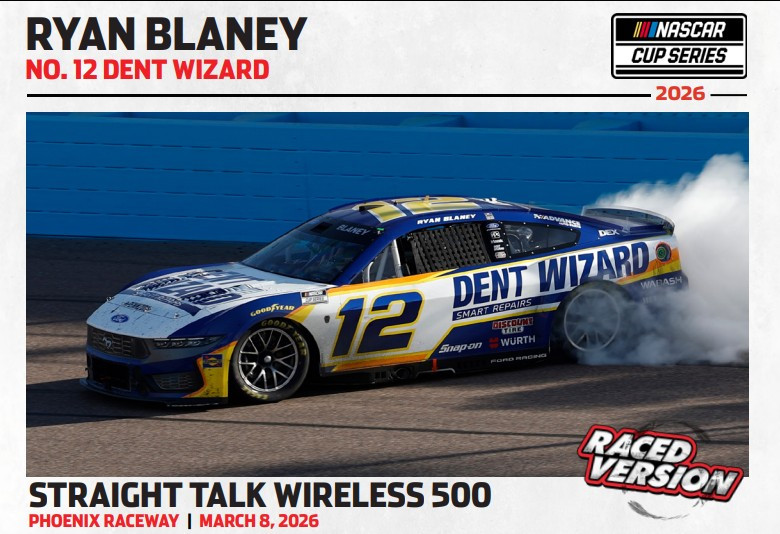RYAN BLANEY 2026 PHOENIX WIN DENT WIZARD RACED VERSION 1/24 ARC