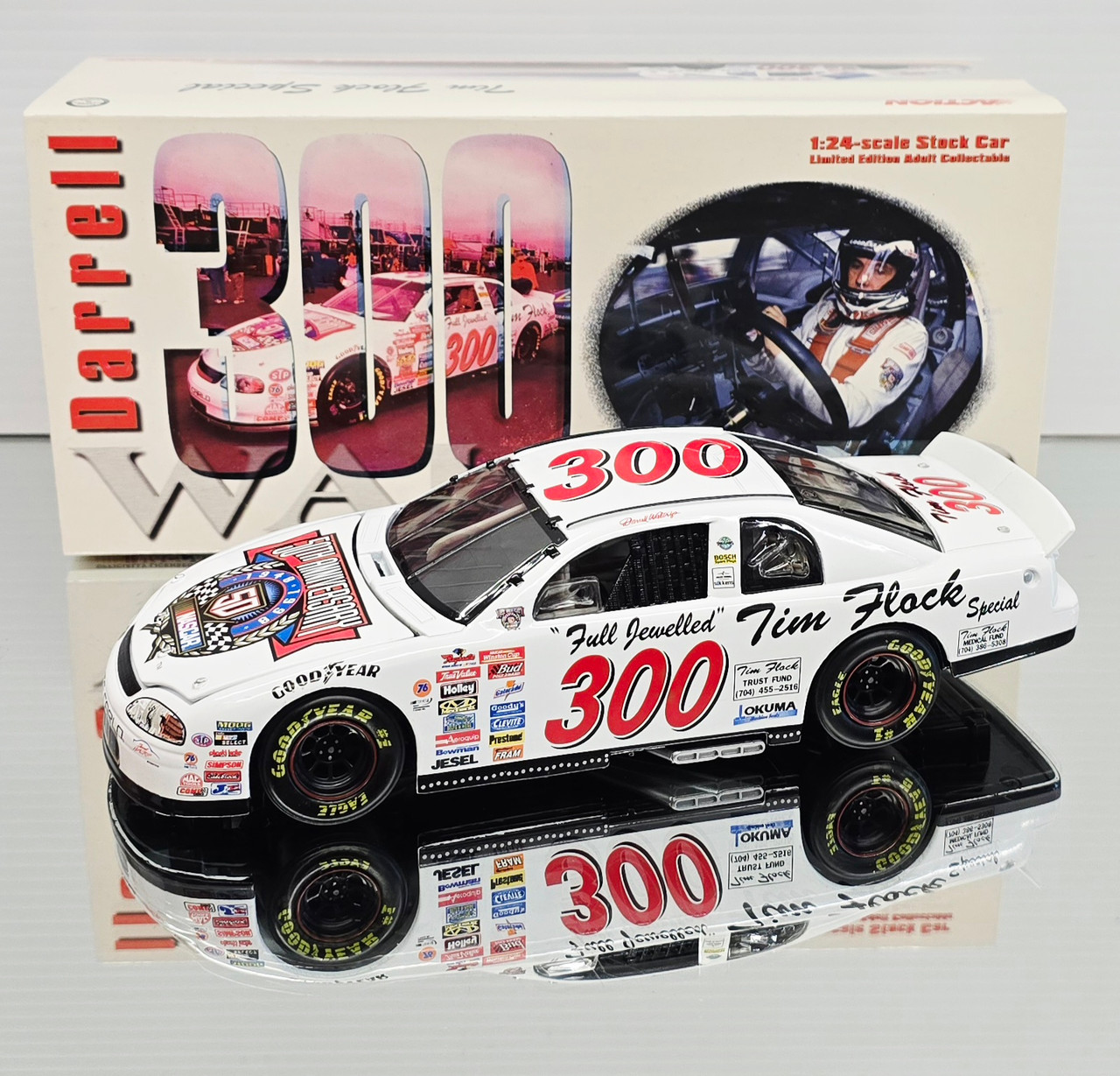 DARRELL WALTRIP 1998 #300 TIM FLOCK MONTE CARLO 1/24 ACTION CWB