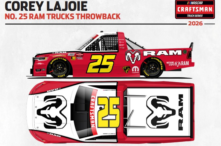 COLIN BRAUN 2026 RAM TRUCK 1/24 ARC DIECAST (ADVANCED ORDER)