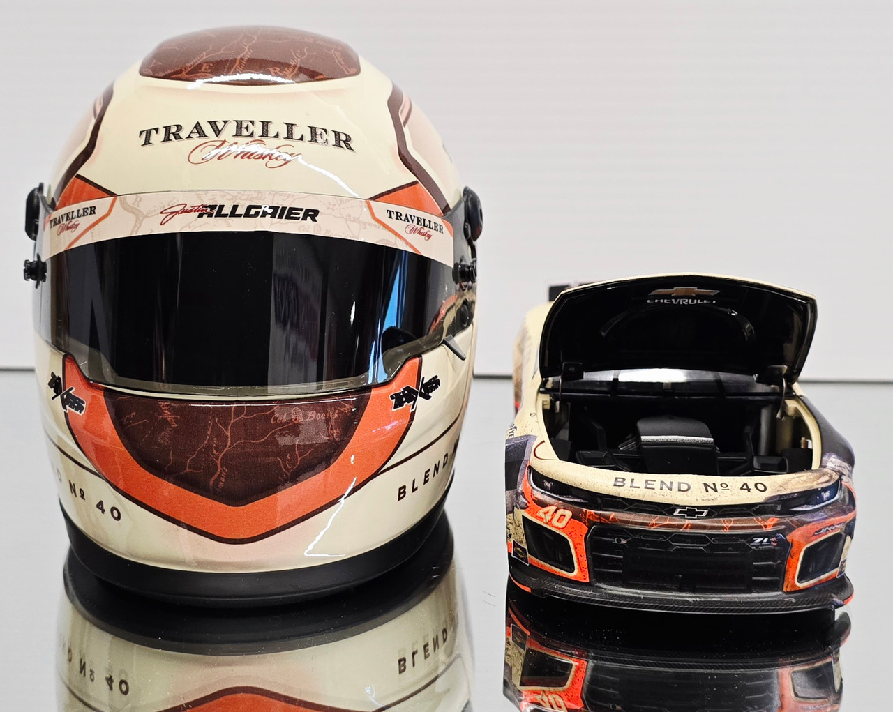 JUSTIN ALLGAIER 2025 TRAVELLER WHISKEY RACED VERSION 1/24 ARC