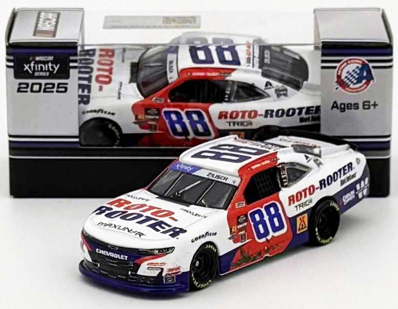 CONNOR ZILISCH 2025 SONOMA WIN RACED VERSION ROTO ROOTER 1/64 ARC