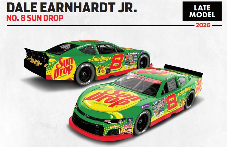DALE EARNHARDT JR 2026 SUN DROP LATE MODEL 1/64 ARC DIECAST