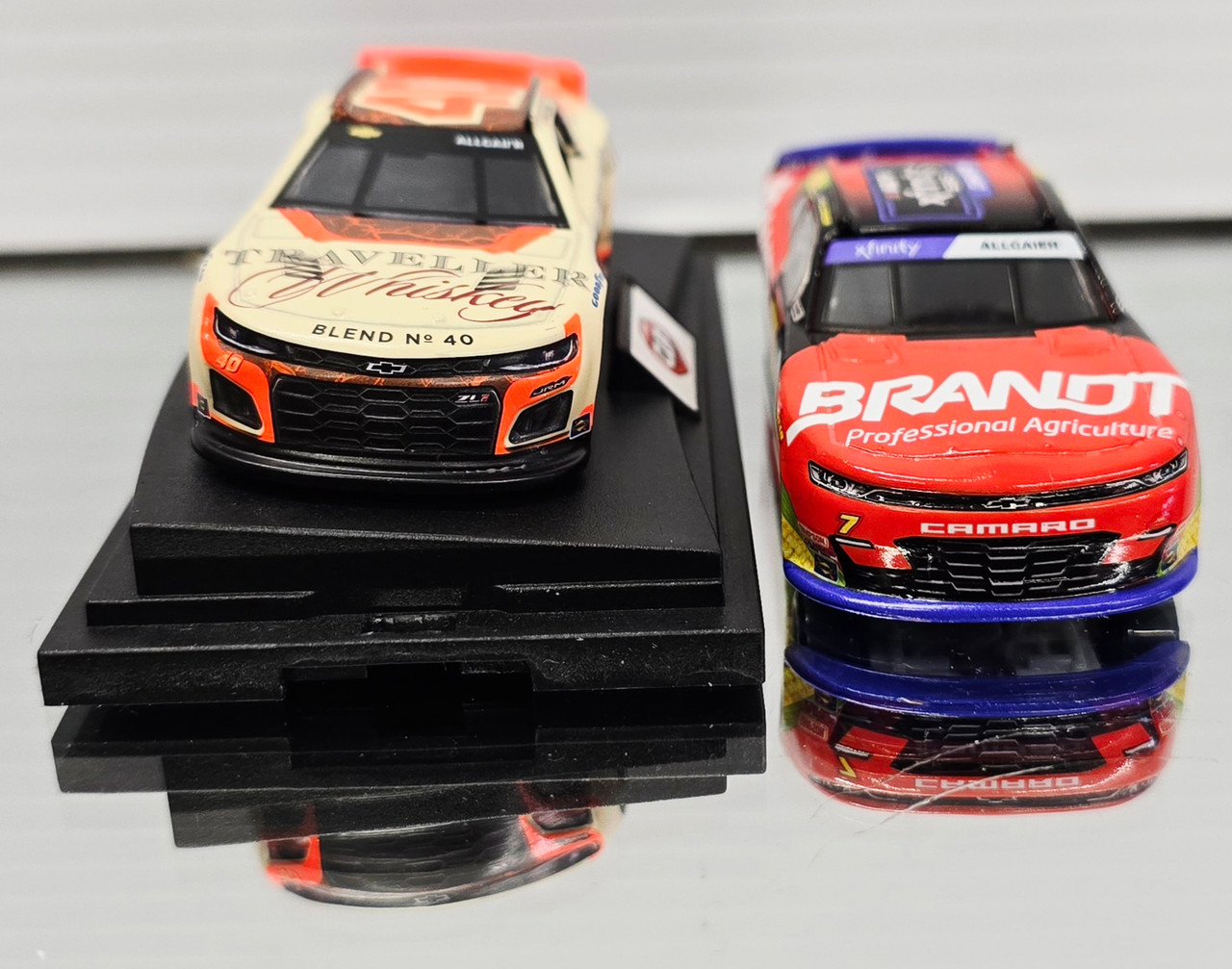 JUSTIN ALLGAIER 2-CAR COMBO: 2025 TRAVELLER WHISKEY & 2024