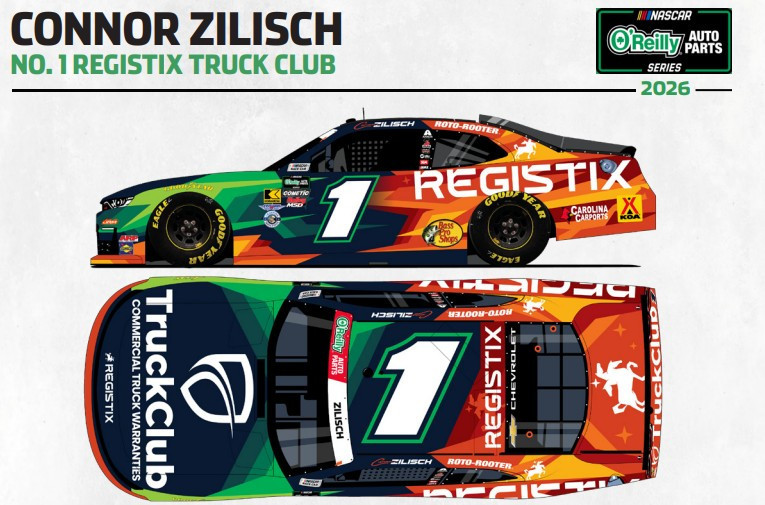 CONNOR ZILISCH 2026 REGISTIX TRUCK CLUB 1/64 ARC DIECAST (ADVANCED