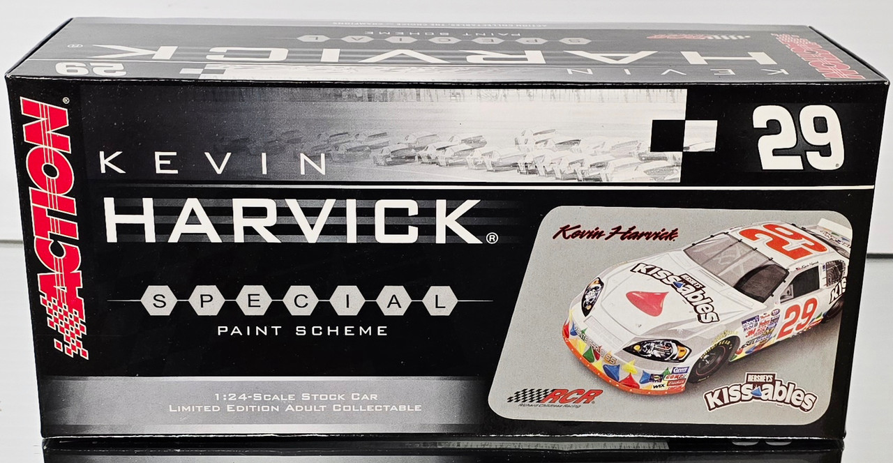 KEVIN HARVICK 2006 HERSHEY'S KISSABLES 1/24 ACTION DIECAST