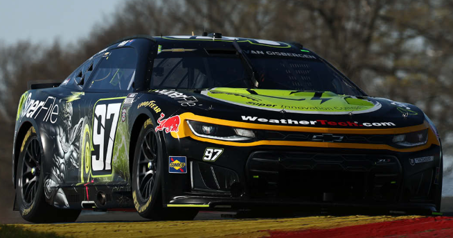 Mitchell&Ness スパーズ ガーヴィン レジェンド SHANE VAN GISBERGEN 2026 WATKINS GLEN WIN SUPERFILE RACED VERSION