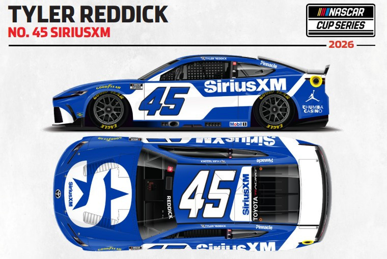 ミックス＆マッチ　トラック・ビルダー TYLER REDDICK 2026 SIRIUSXM 1/64 ARC DIECAST (ADVANCED ORDER)