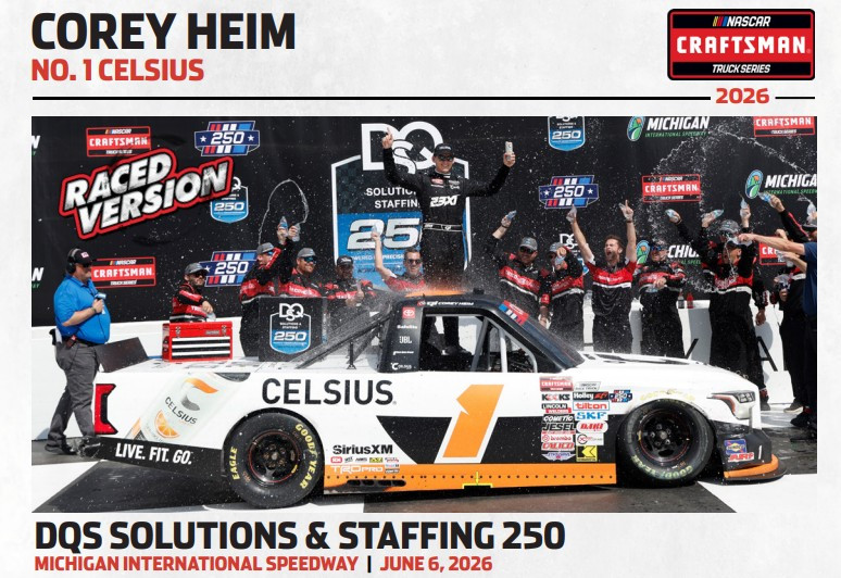ワクワク　Kadumi CLASS A 20 Ton SHAY RAJAH CARUTH 2025 NASHVILLE WIN HENDRICKCARS.COM TRUCK 1/24 ARC