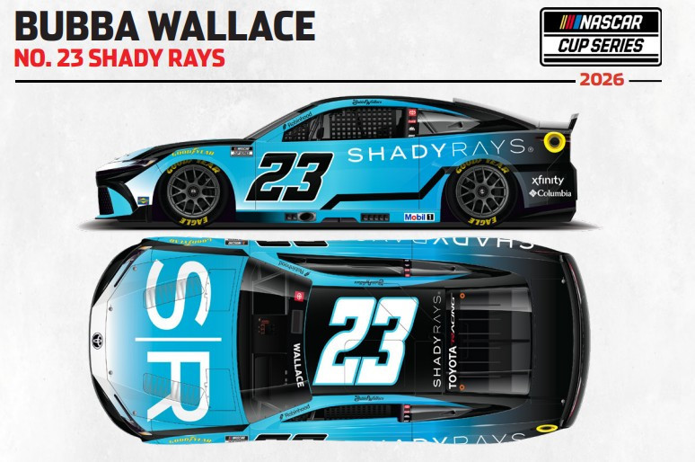 Craig Garcia クレイグガルシア アストンマーティン オマージュアート BUBBA WALLACE 2026 SHADY RAYS *COLOR CHROME* 1/24 ARC DIECAST