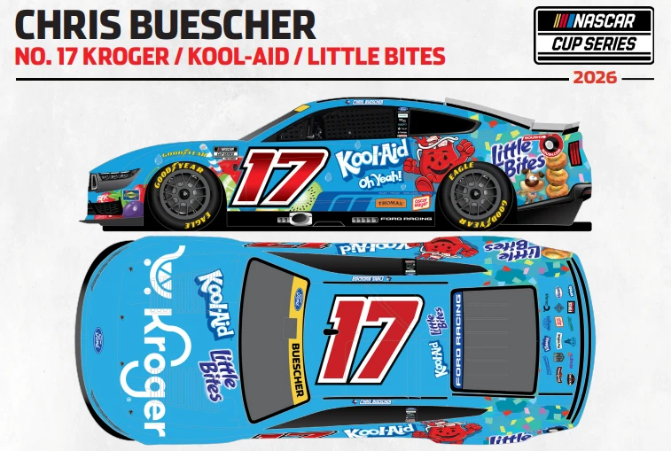 CHRIS BUESCHER 2026 BODY GUARD (GREG BIFFLE TRIBUTE) 1/24 ELITE
