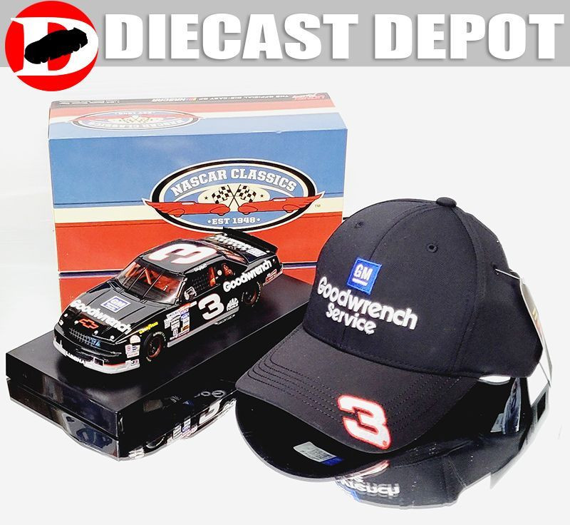Coche Diecast Dale Earnhardt Sr 1988 Goodwrench #3 - Monte Carlo AeroCoupe 1/24 Por Action