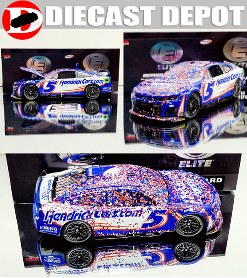 気まぐれ値引き‼️アクションレーシング1/24 nascar Kyle Larson 2023 HendrickCars.com North Wilkesboro 5/21 All