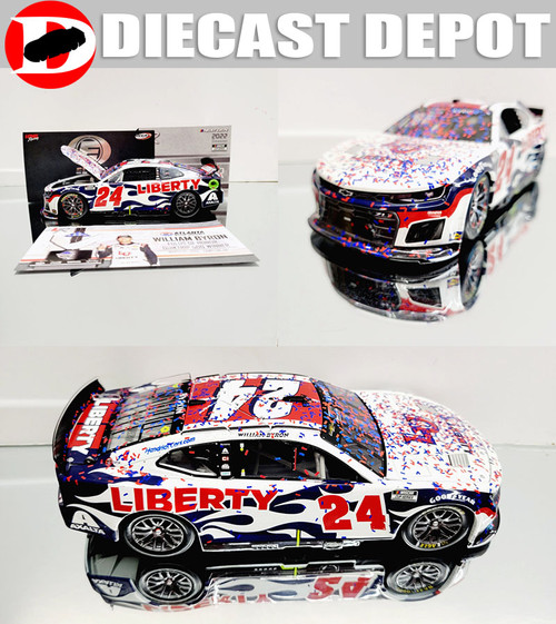e*o様 NASCAR 1/24 プラモデル WILLIAM BYRON 2023 DARLINGTON WIN RACED VERSION RETRO AXALTA