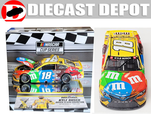 KYLE BUSCH 2021 KANSAS WIN M&M'S MIX RACED VERSION #18
