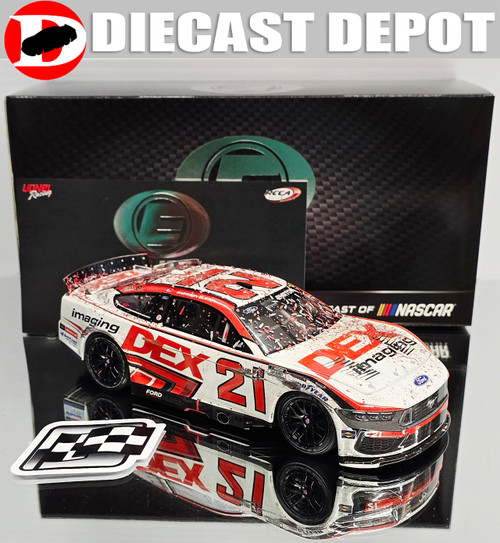 HARRISON BURTON 2024 DAYTONA FIRST WIN / WOOD BROTHERS 100TH WIN RACED VERSION 1/24 ELITE DIECAST