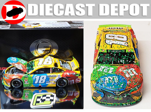 KYLE BUSCH 2019 HOMESTEAD WIN RACED VERSION M&MS 1/24 ELITE SERIES (EXCLUDED FROM PROMOTIONS)