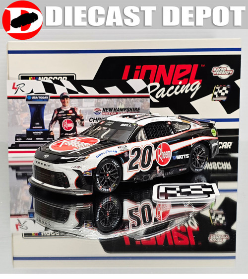 CHRISTOPHER BELL 2024 CHARLOTTE COKE 600 WIN RACED VERSION RHEEM