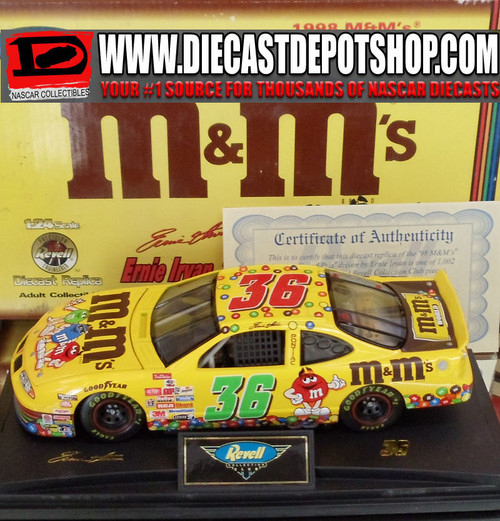 ERNIE IRVIN 1999 M&M'S 1/18 REVELL DIECAST