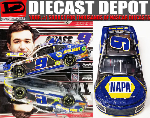 CHASE ELLIOTT 2019 NAPA FILTERS #9 CAMARO COLOR CHROME 1/24 ACTION