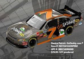 DANICA PATRICK 2011 GODADDY 1/24 ACTION