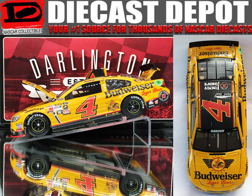 KEVIN HARVICK 2015 RETRO BUDWEISER DARLINGTON SPECIAL COLOR CHROME