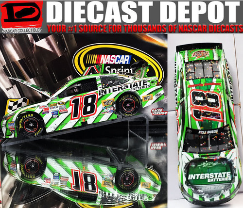 KYLE BUSCH 2008 DAYTONA WIN INTERSTATE BATTERIES RACED VERSION 1