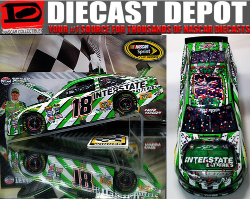 KYLE BUSCH 2008 DAYTONA WIN INTERSTATE BATTERIES RACED VERSION 1